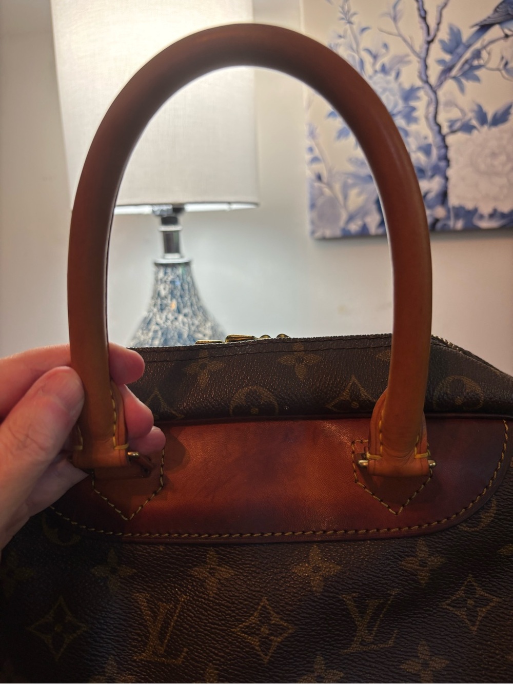 Authentic Louis Vuitton Monogram Deauville Satchel-GUC - Picture 8 of 16